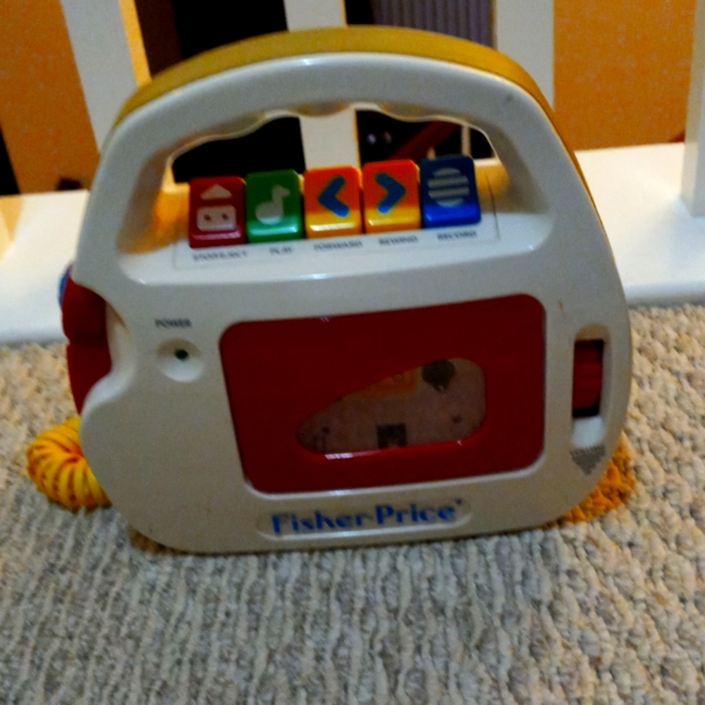 Fisher Price Portable Cassette Player